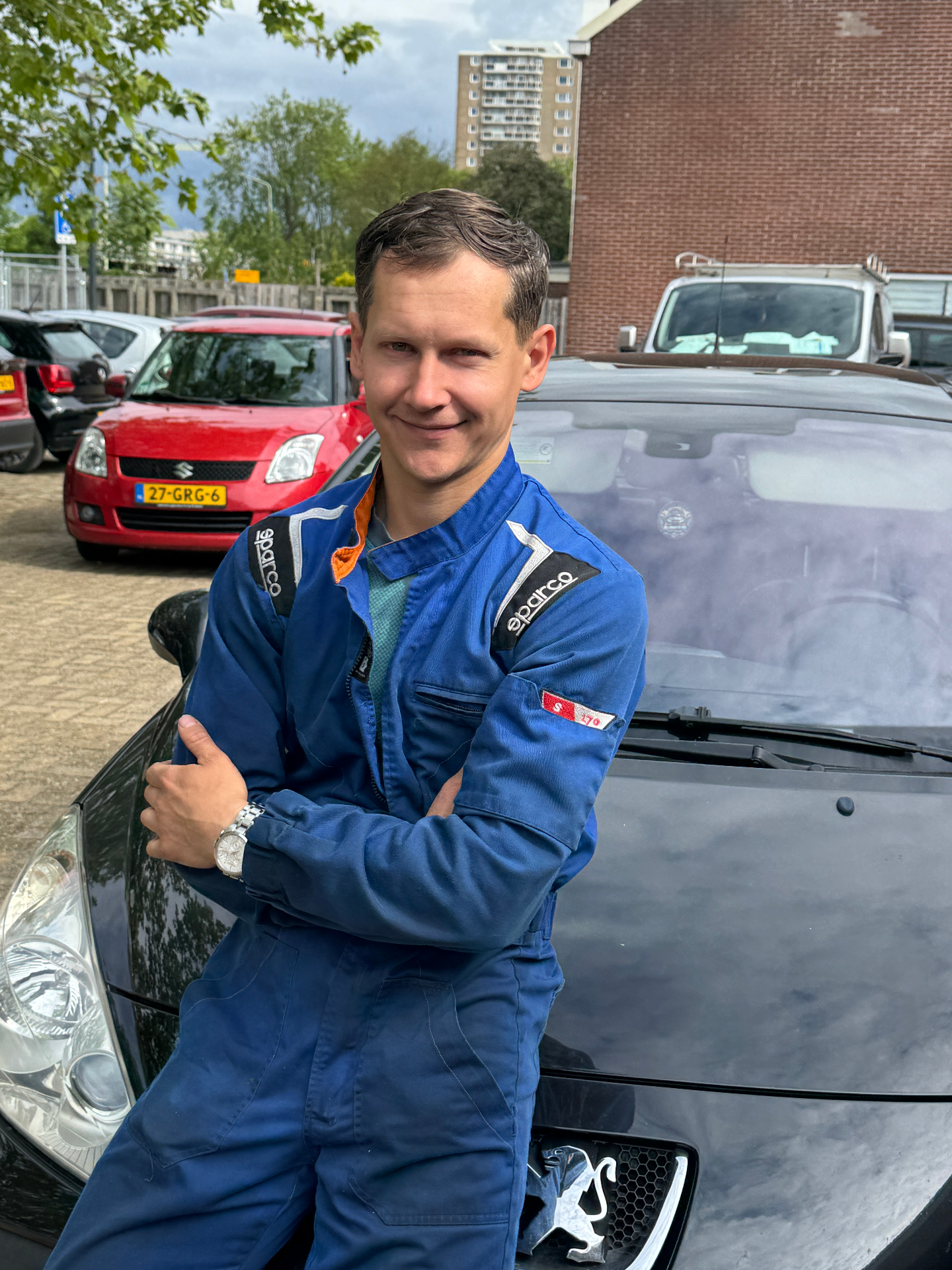Andrei, automonteur in Kennemerland